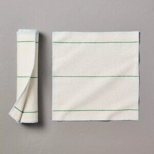 6pk‎ Checkered Stripe Reusable Cloth Towels Light Blue - Hearth & Hand Magnolia